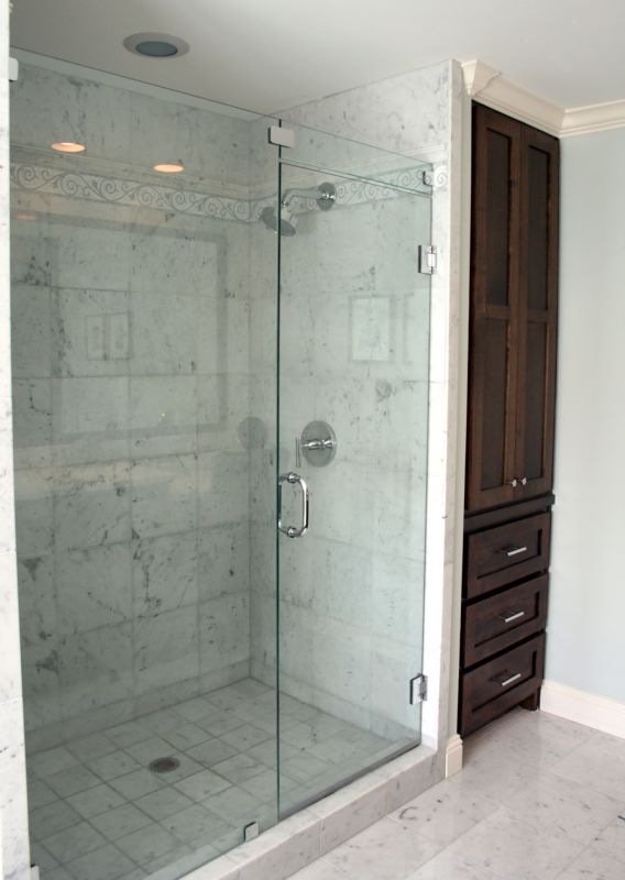 Glass Partition with Frameless Design